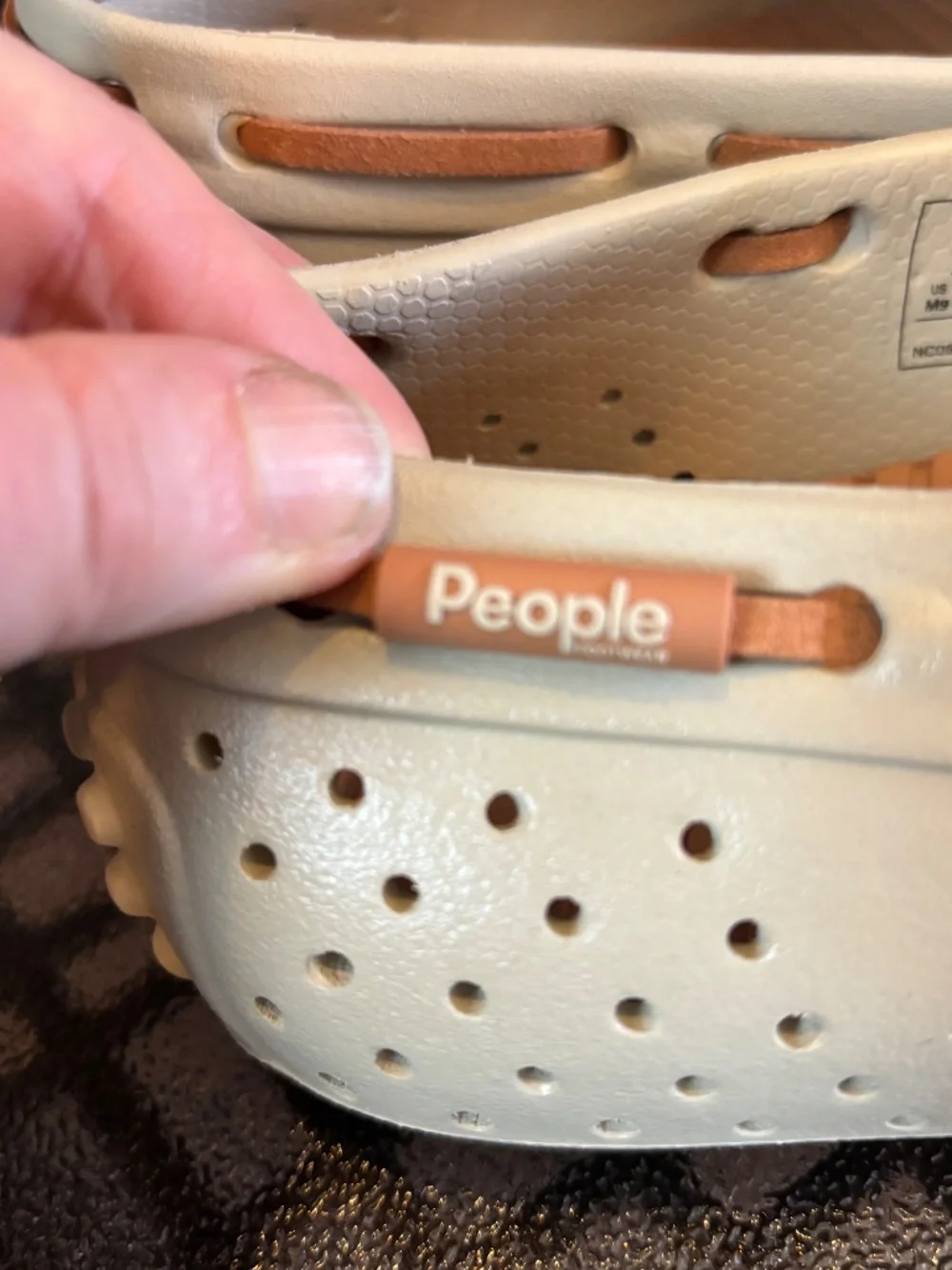 People Footwear Senna Slip On Loafers Perforated EVA Upper Size 9